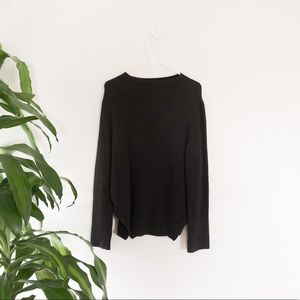 Zara Knit Sweater - Charcoal
